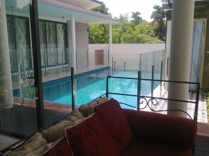 swimming pool fence